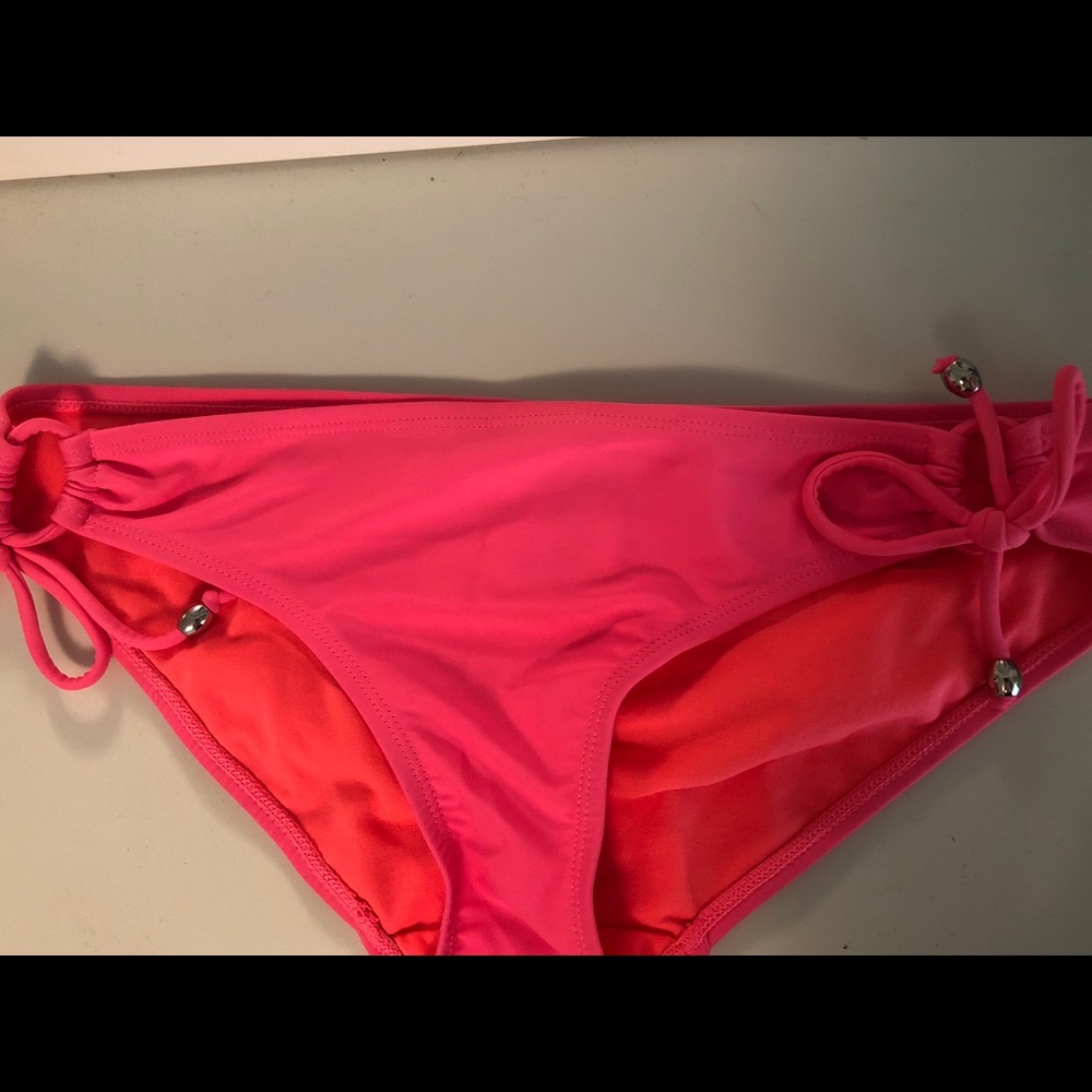 Pink swimsuit bottoms